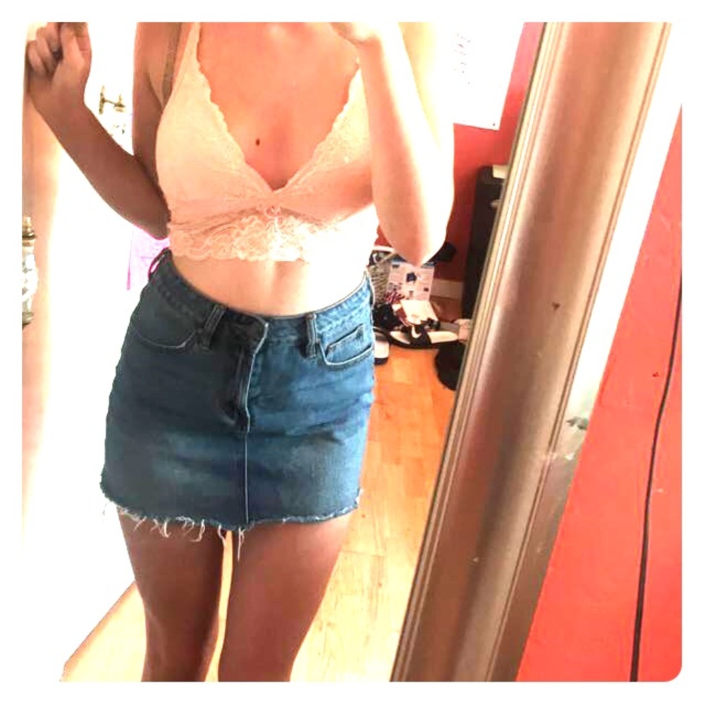 Pacsun denim miniskirt